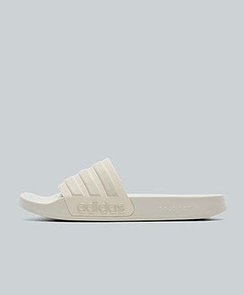 adidas Adilette Shower Slide in Off White / Alumina