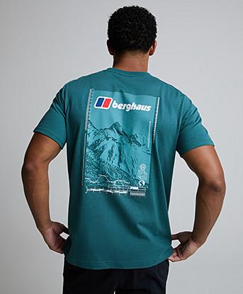 Berghaus Mountain Metrics T-Shirt in Northern Storm