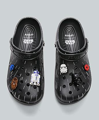 Crocs Star Wars Hyperspace Classic Clog in Black