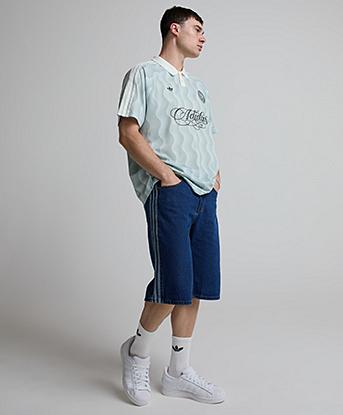 adidas Originals Jersey in Wonder Sage