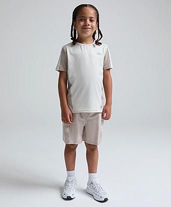 Alpyrex Nursery Vertex 2.0 Short Suit in Raw Linen / Frosted Aspen