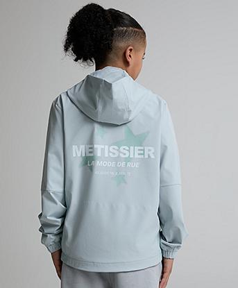 Metissier Junior Clique Windrunner in Greytone Aura