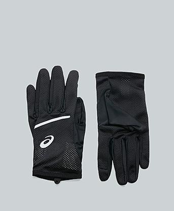 Asics Performance Run Glove in Performance Black