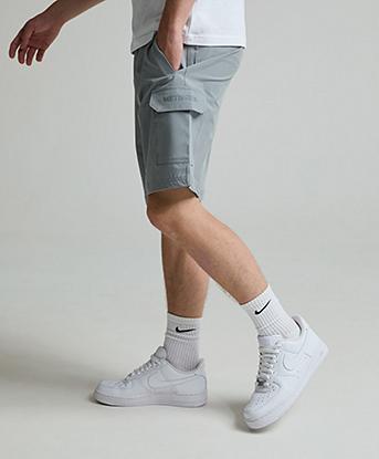 Metissier Junior Asher Cargo Short in Civic Grey