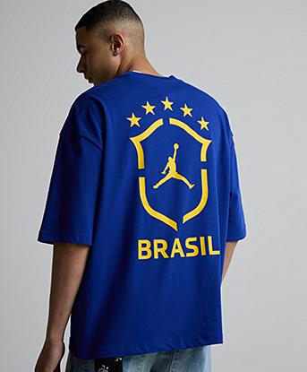 Jordan Project 6 85 Oversized Graphic T-Shirt in Old Royal