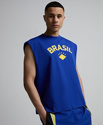 Jordan Project 6 Sleeveless Graphic Tank Top in Old Royal