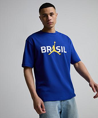 Jordan Project 6 85 Short Sleeve Logo T-Shirt in Old Royal