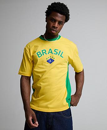Jordan Air Jordan 85 GX T-Shirt in Varsity Maize / Lucky Green