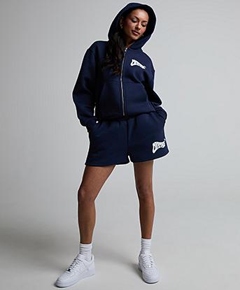 Dripmade Womens Lotto Short in Velvet Dusk