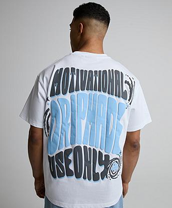 Optic White / Charcoal / Blue