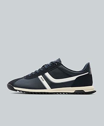 Navy / White