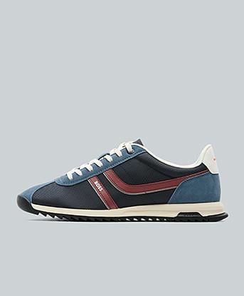 Navy / Red