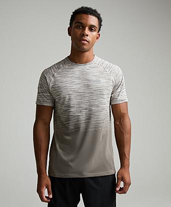 Trailberg Arc Seamless 2.0 T-Shirt in Mocha / Pebble Stone / Frosted Ridge / White