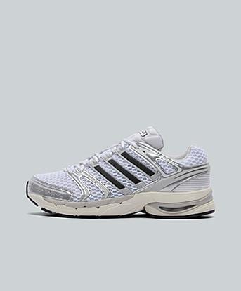White / Metallic Silver / Black