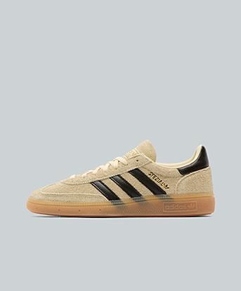 adidas Originals Womens Handball Spezial Trainer in Warm Vanilla / Aurora Coffee