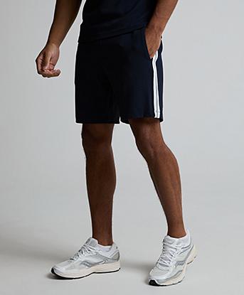 CAPO Textured Tape Short in Navy