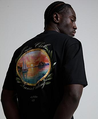CAPO Sardinia T-Shirt in Black
