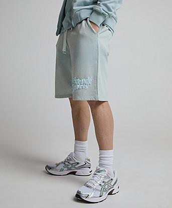 Légende Paris LND Gradient Short in Washed Sky Blue