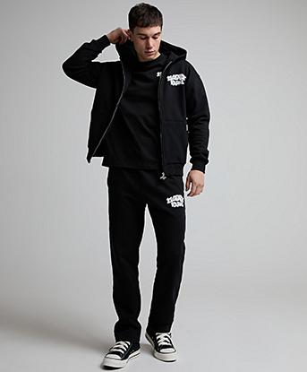 Légende Paris Cold World Tracksuit Hoodie in Black