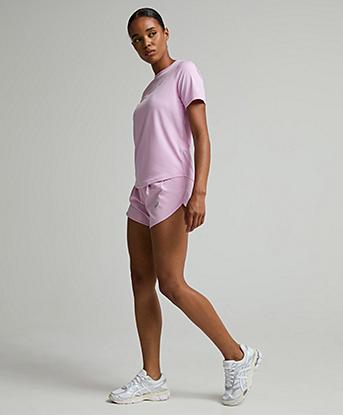 Asics Womens Core Short Sleeved T-Shirt in Hazy Lilac