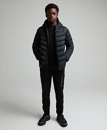 Zavetti Canada Junior Vanderetti Puffer Jacket in Black