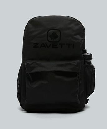 Zavetti Canada Corozo Backpack and Waterbottle in Black