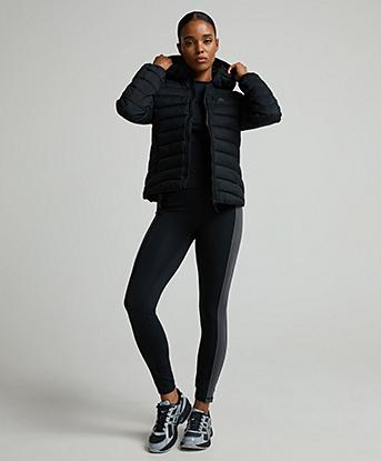 Montirex Womens May Midlayer Jacket in Black