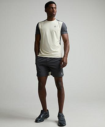 Montirex Swift Short in Asphalt / Vanilla Foam