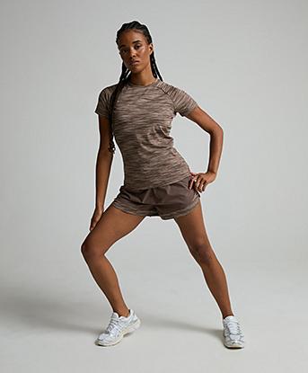 Montirex Womens Trail Short in Macchiato / Maple Wood / Praline / Cocoa