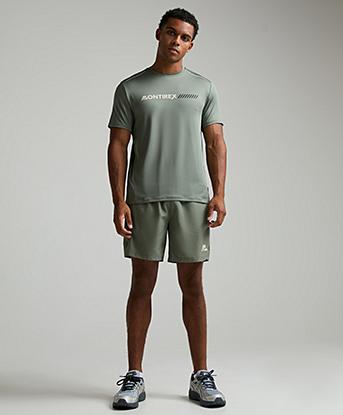 Montirex Proton Short in Slate Green / Vanilla Foam / Asphalt