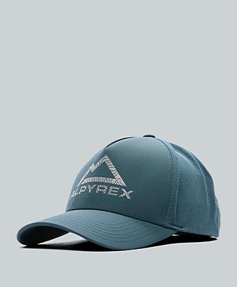 Alpyrex Astra Trucker Cap in Nova Blue / Silver Reflective