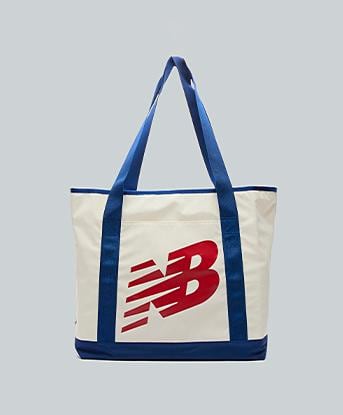 New Balance Womens Hoops Tote Bag in Inkwell