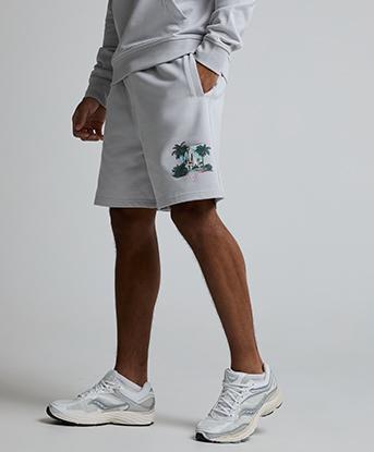 Alessandro Zavetti Laresta Short in Silver Mist