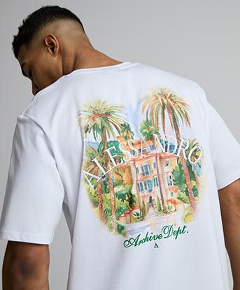 Alessandro Zavetti Paradiso T-Shirt in Optic White