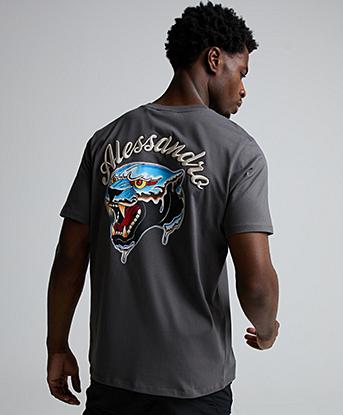 Alessandro Zavetti Sestino T-Shirt in Electric Dusk