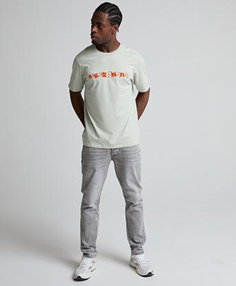 Alessandro Zavetti Merzo T-Shirt in Silver Thyme