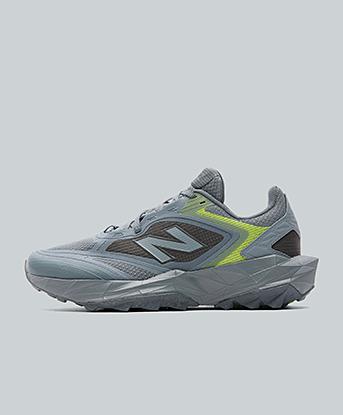 New Balance Tektrel Trainer in Titanium Blue / Alkaline Green