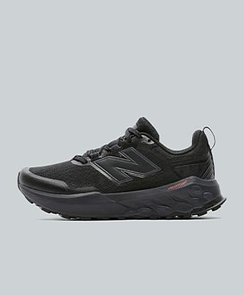 New Balance Fresh Foam X Garoe V2 Trainer in Black / Black / Neo Flame
