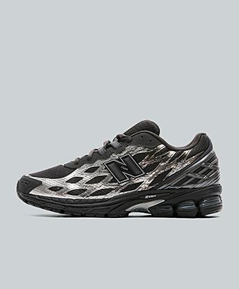 Grey Cement / Silver Metallic