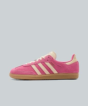 adidas Originals Junior Samba OG Trainer in Pink Fusion / Warvan / Gum 4