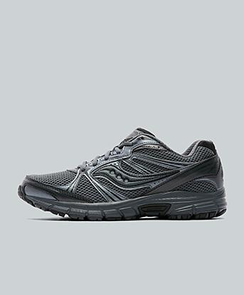 Saucony Grid Legacy Trainer in Gunmetal / Black