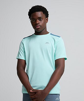 Trailberg Junior Triathlon 4.0 T-Shirt in Spruced Blue / Air
