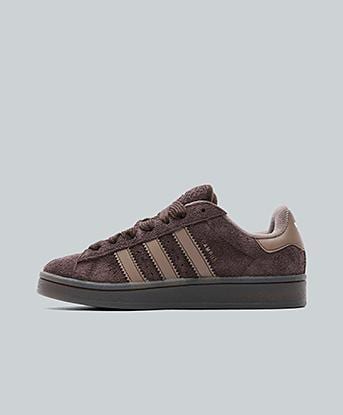 adidas Originals Womens Campus 00s Trainer in Aurora Coffee / Trace Brown