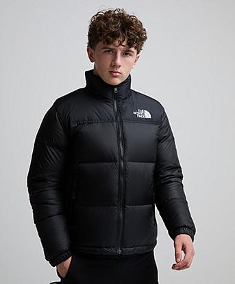 The North Face Junior 1996 Retro Nuptse Jacket in TNF Black