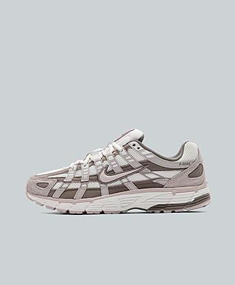 Nike Womens P-6000 Trainer in Summit White / Platinum Violet / Cave Stone