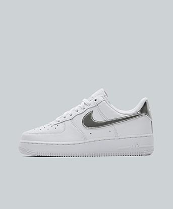 White / Metallic Silver