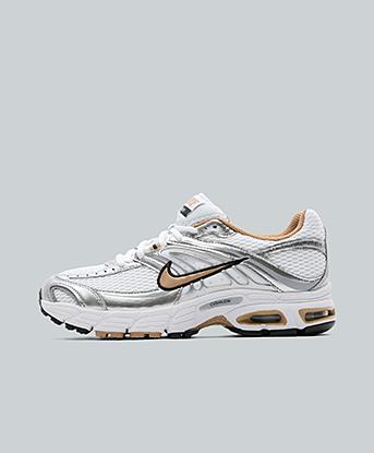 White / British Khaki / Metallic Silver