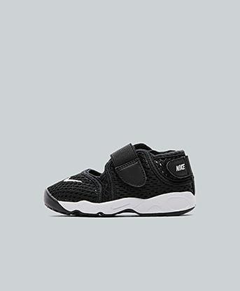 Nike Nursery Rift Trainer in Black / White