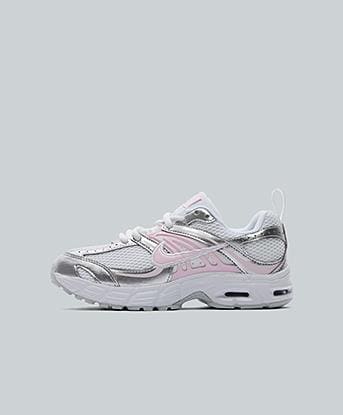 Nike Infant Air Max Moto Trainer in White / Pink Foam / Pure Platinum