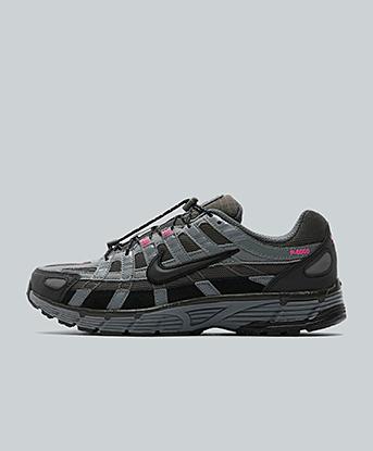 Nike P-6000 Utility Trainer in Ash Grey / Black / Hyper Pink
